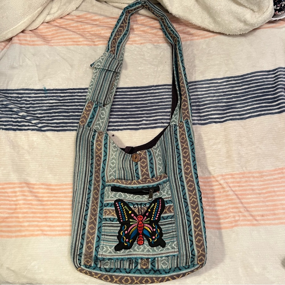 ♡ tote bag with cute butterfly